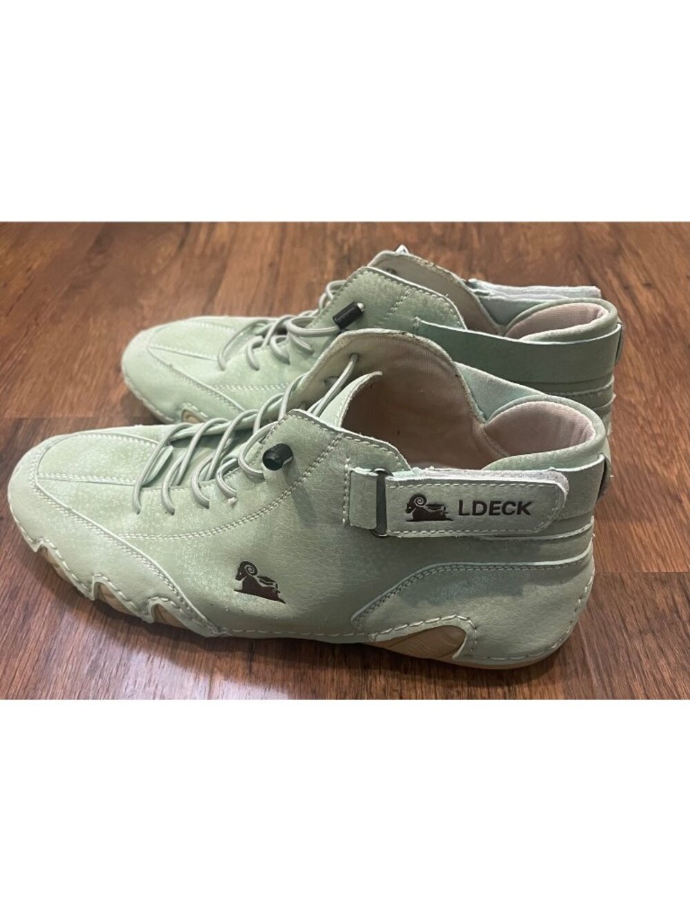 LDeck Explorer Waterproof Lightweight Unisex Outdoor Shoes Mint Green Sz 39